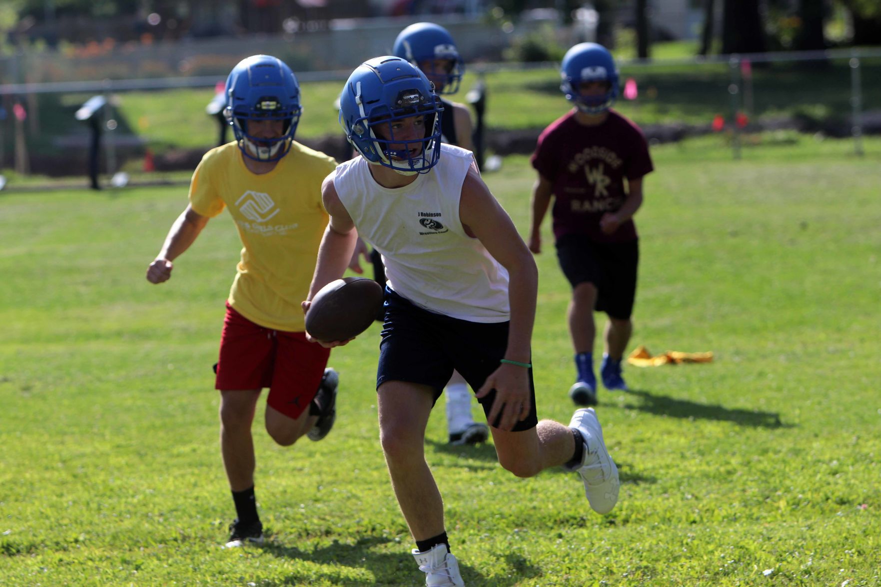 New Lisbon Football Practice